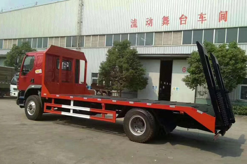 國五新款M3柳汽乘龍單橋平板