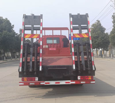 國五歐曼前四后八挖機平板車