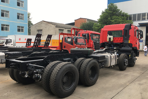 國五江淮K5前四后八挖機平板車