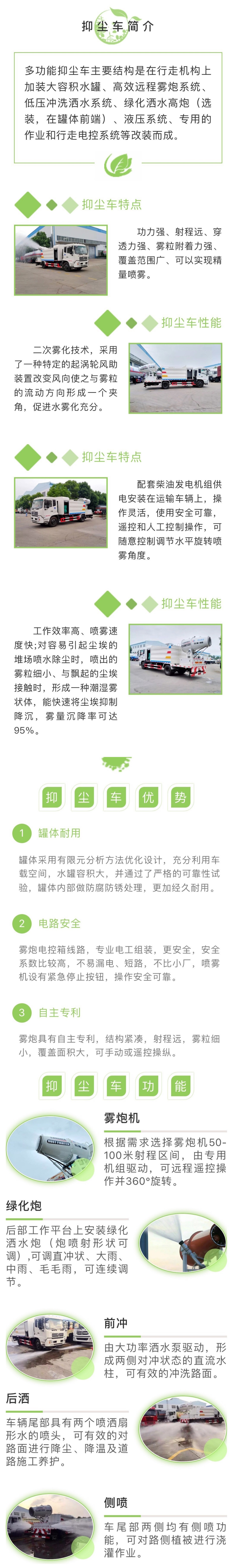 東風(fēng)小福瑞卡5噸抑塵車國六